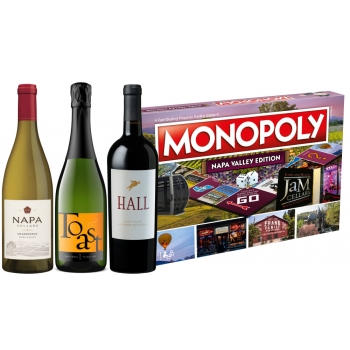 Napa Valley Monopoly Wine Gift Set