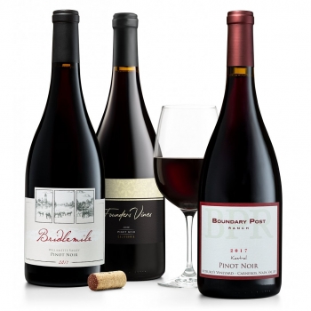 Trio of California & Oregon Pinot Noirs