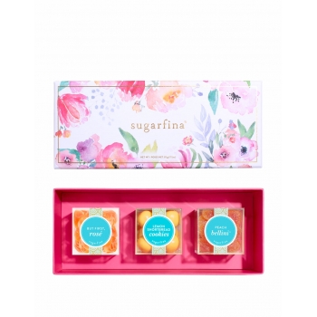 Sugarfina Watercolor 3 Piece Bento Box