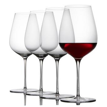 Fusion Air Break-Resistant Bordeaux Wine Glasses