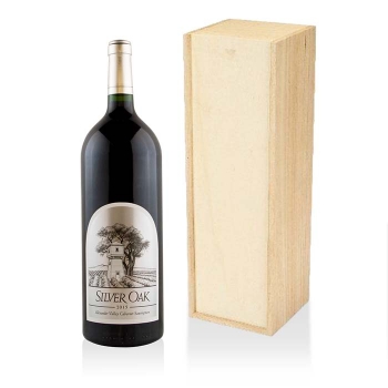 One Magnum of Silver Oak Alexander Valley in a Wood Gift Crate