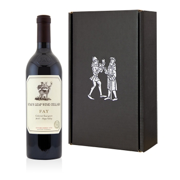 One Bottle of Stag's Leap Wine Cellars Fay Cabernet Sauvignon in a Gift Box