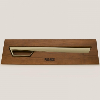 Palace Champagne Sabre With Display Box - Champagne Color With Dark Wood Case by Wine Enthusiast
