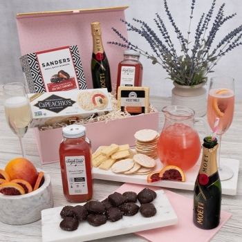 Gourmet Moët Gift Box Pink
