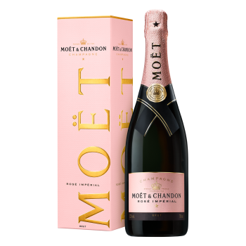 Moet & Chandon Imperial Champagne Rosé With Gift Box