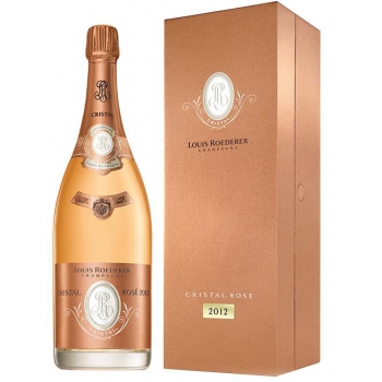 Cristal Brut Champagne Rose 2012 with Gift Box