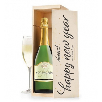Cheers to 2022 Sparkling Wine Crate for New Year's Eve