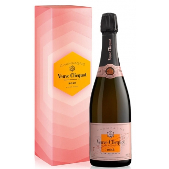 Veuve Clicquot Champagne Rose - Radiant Retro Gift Box