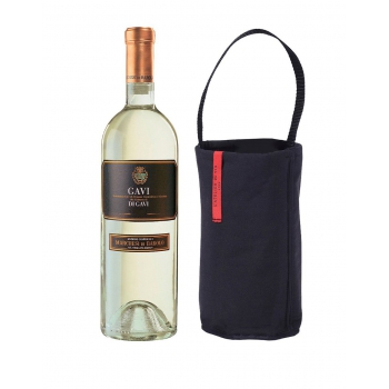 Renowned Italian Barolo with a Premium Wine Chiller Bag